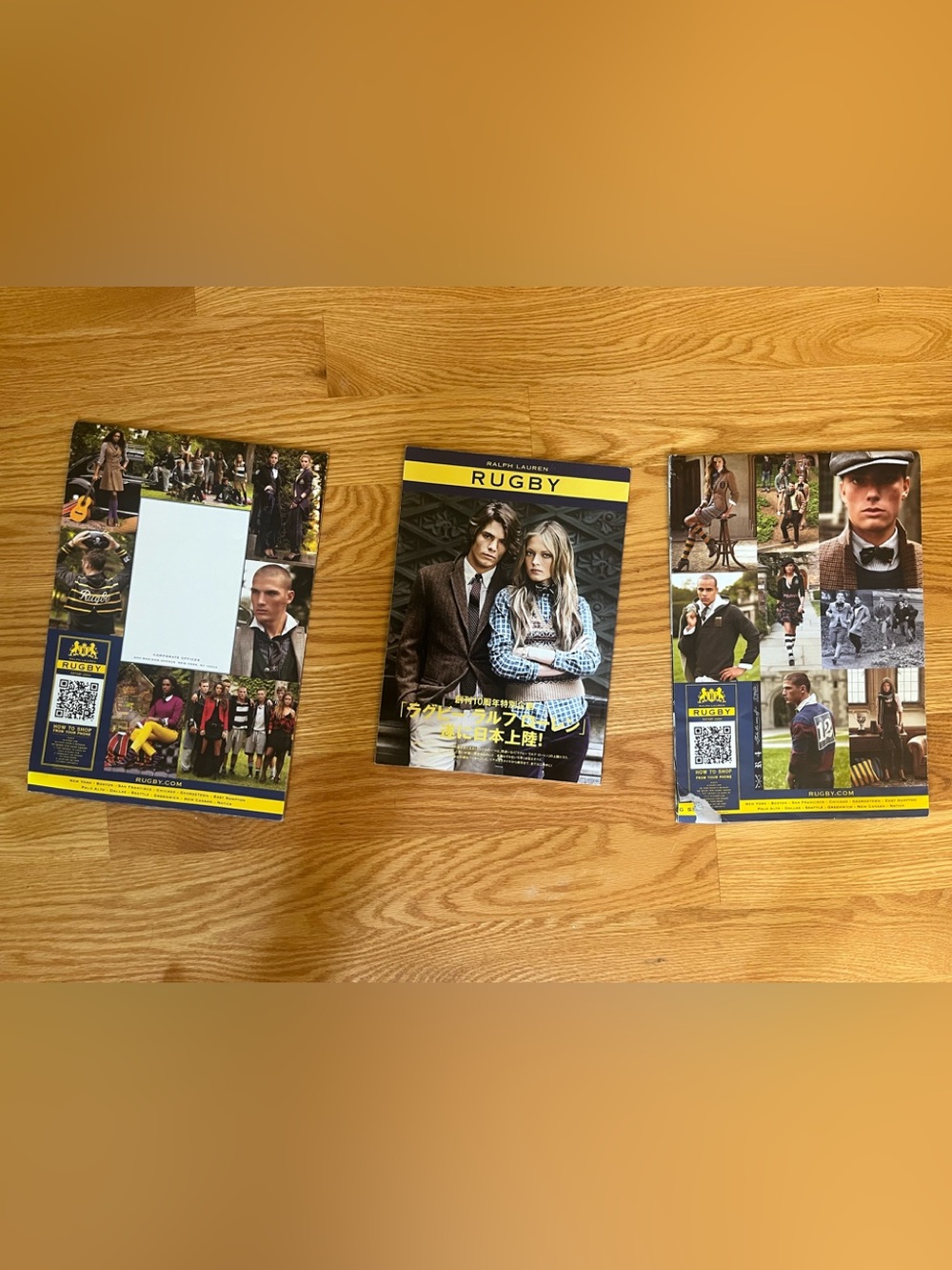 Ralph lauren rugby rare newsprints magazines and prints